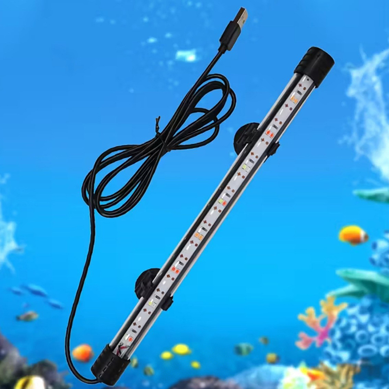 Aquarium Plant Growth - 17-47 см USB-разъем для аквариума, светодиодный