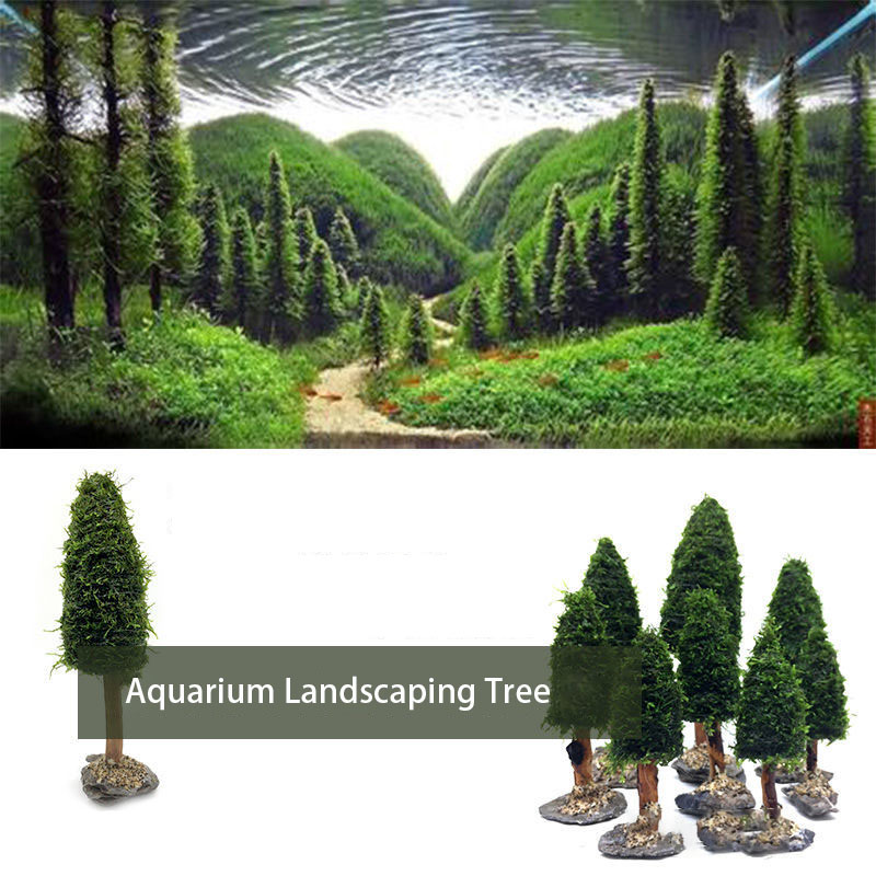 Aquarium Plant Seeds - Аквариумное украшение, водные растения, мох, Сосновая
