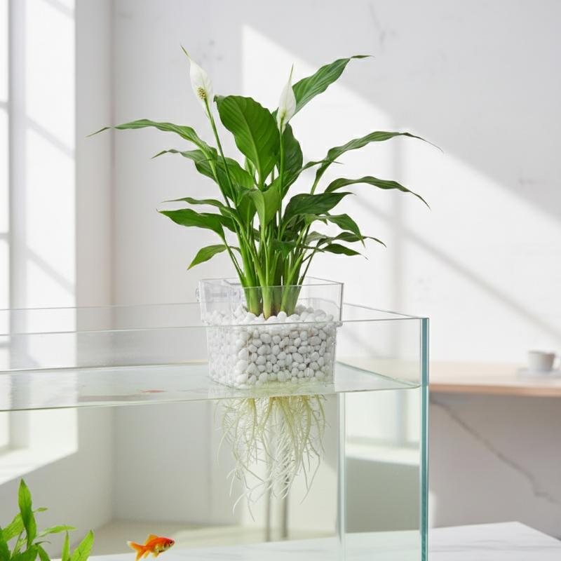 Aquarium Planted Tank Setup - Корзинки для гидропоники в аквариуме, 2,