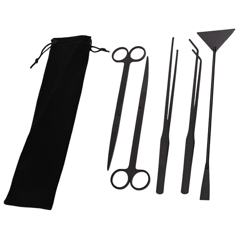 TFORU-Длинный черный набор инс – обзор и цена Planted Aquarium Tool Kit