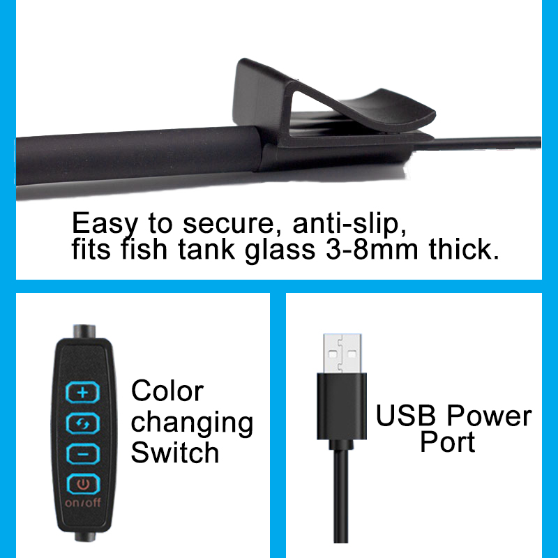 USB светодиодная лампа для акв – обзор и цена Aquarium Plant Design