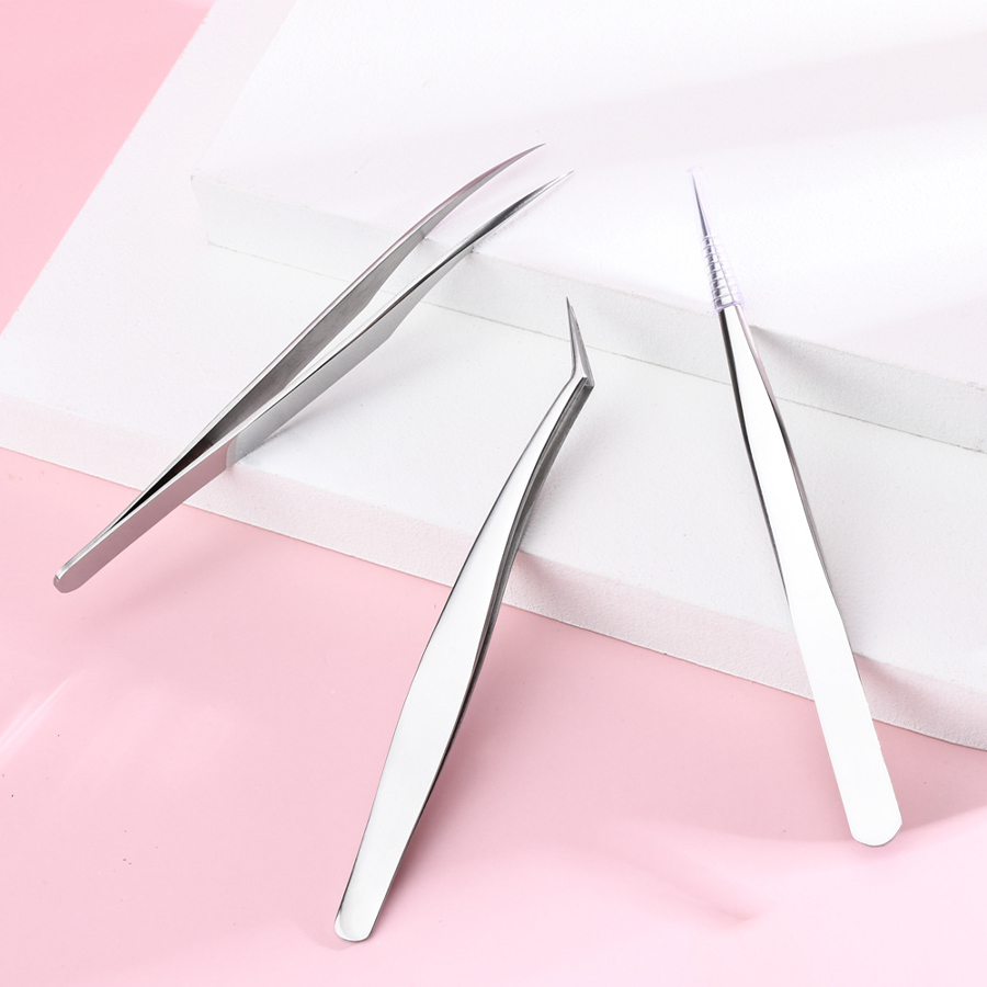 Пинцеты для наращивания ресниц – обзор и цена Planted Clip Tweezers