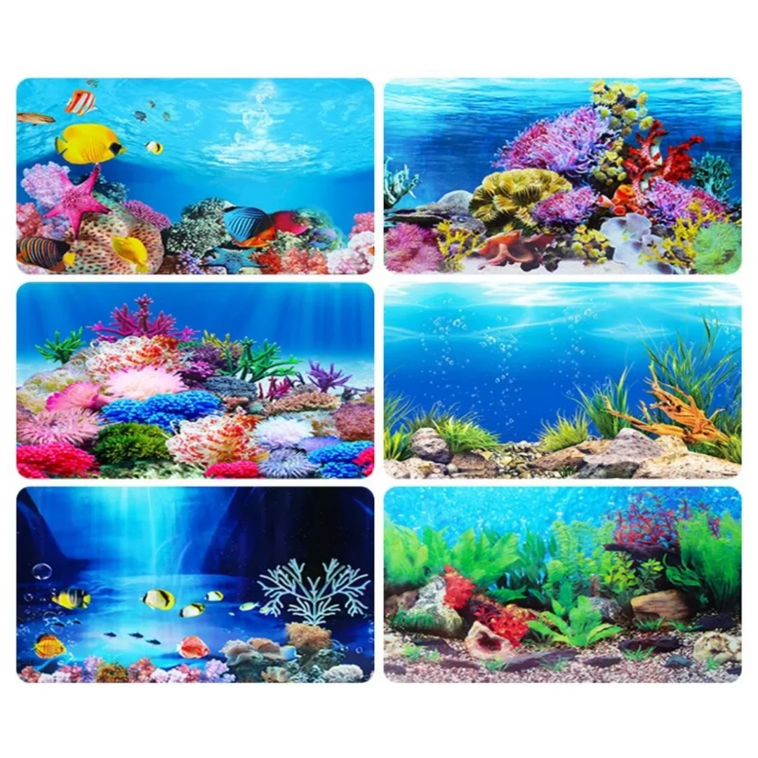 Фон для аквариума, 3D наклейка – обзор и цена Aquarium Plant Design