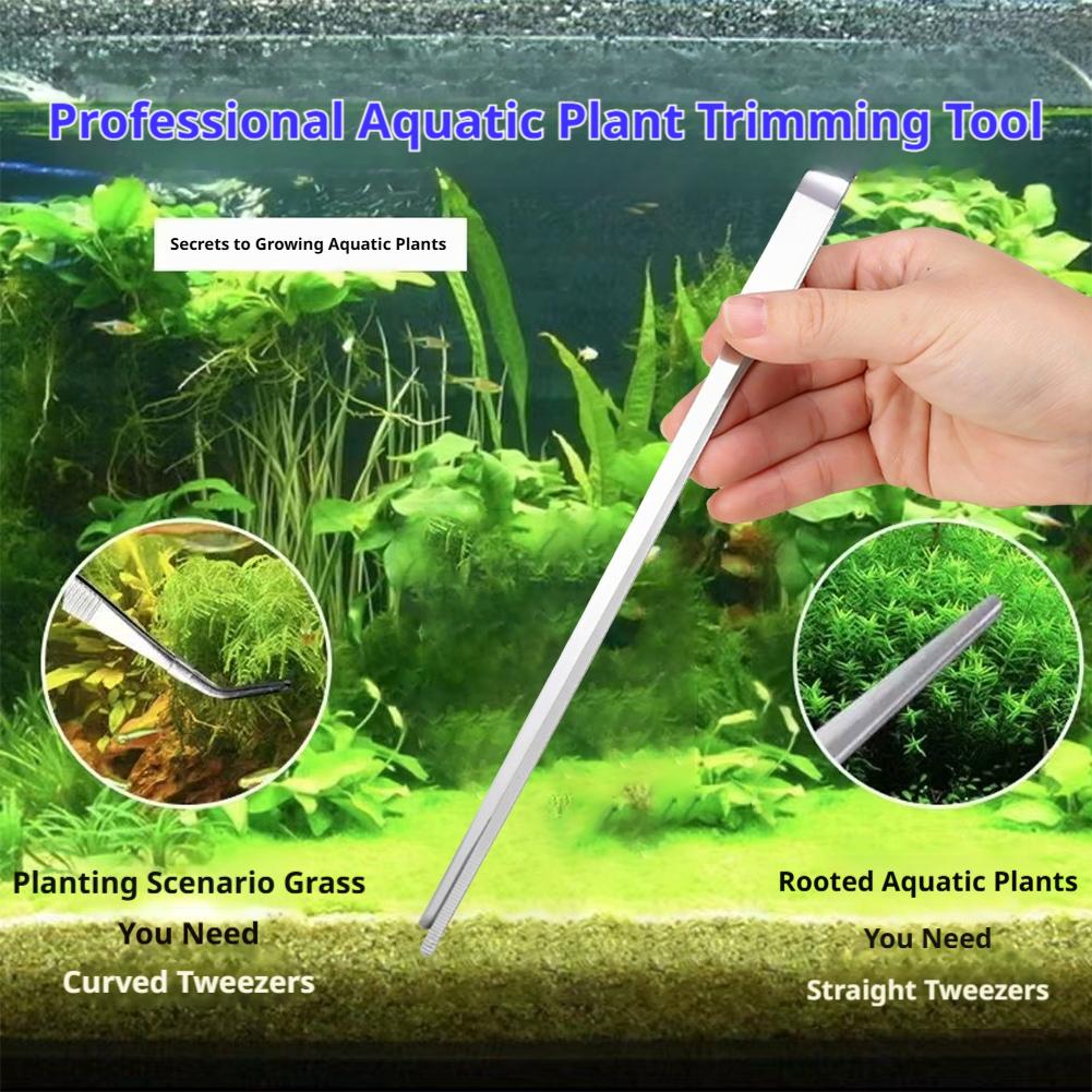 Пинцеты для аквариума из нержа – обзор и цена Planted Clip Tweezers