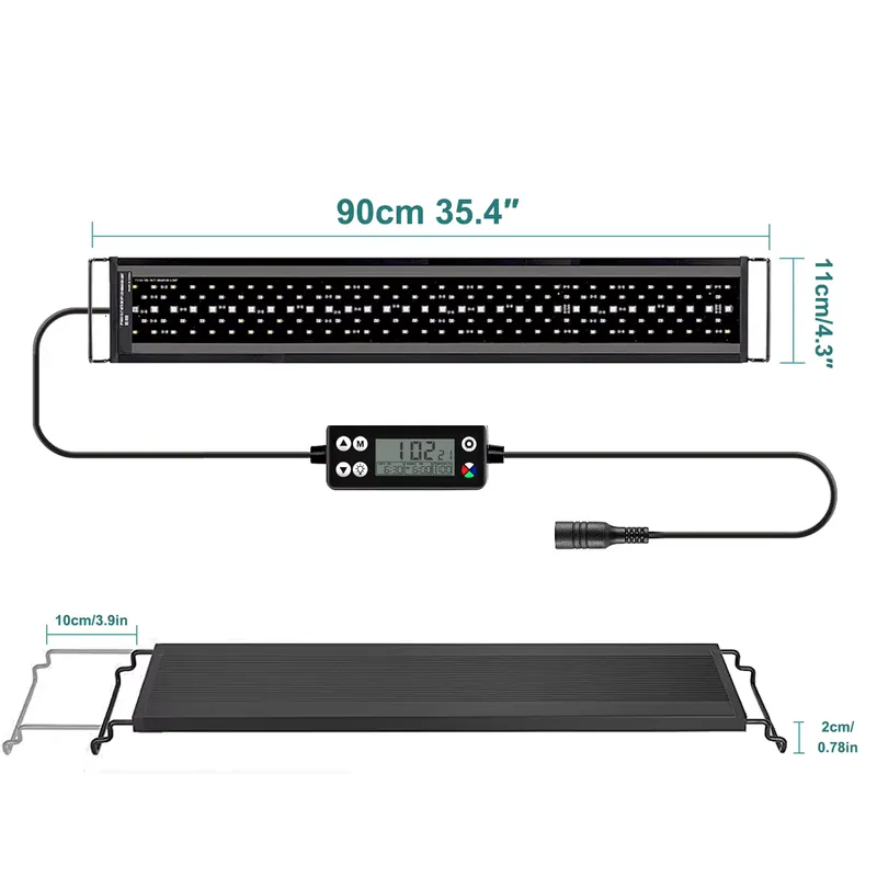 Светодиодный светильник SIROKA – обзор и цена Aquarium Plant Light Spectrum