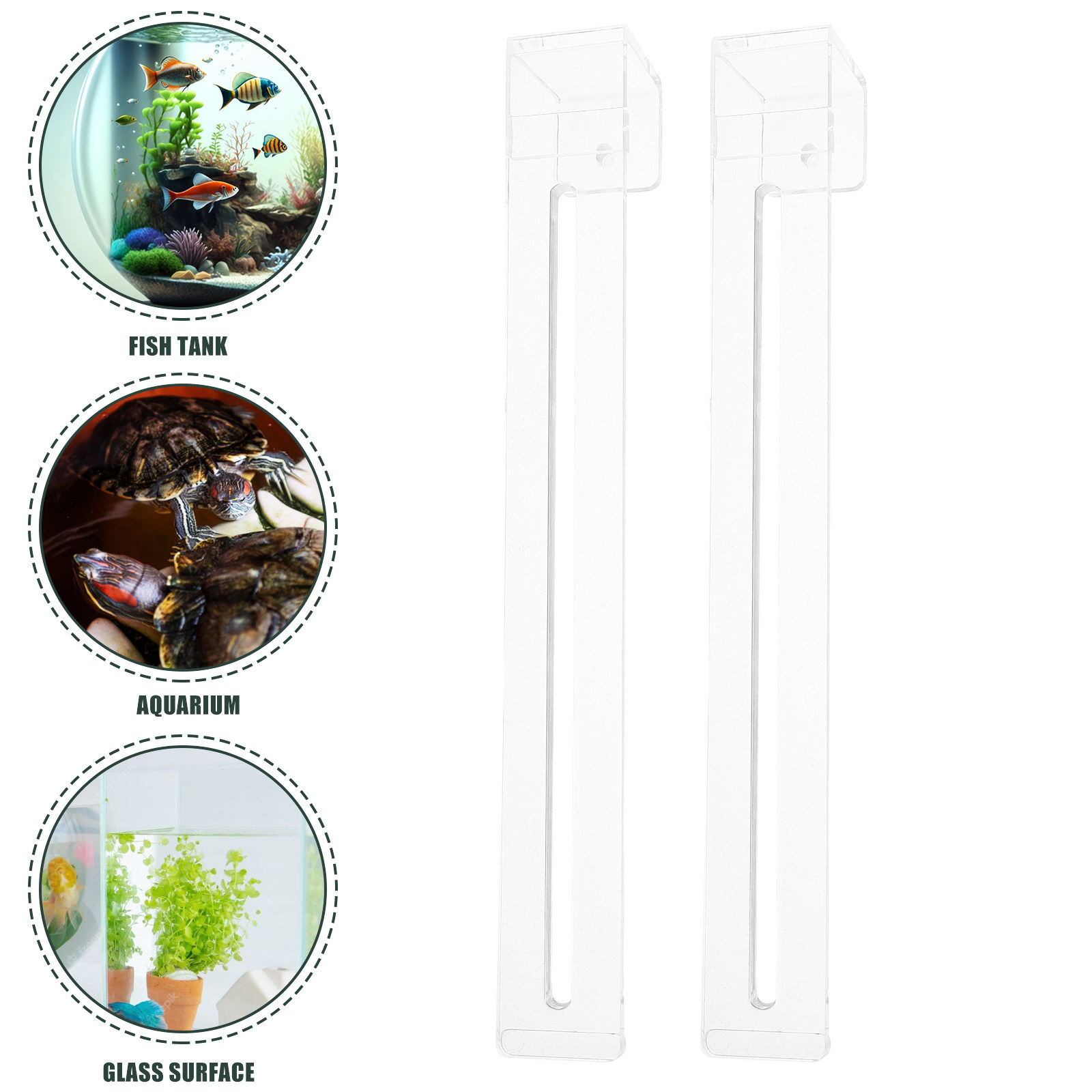 2 шт. прозрачных регулируемых  – обзор и цена Aquarium Plant Design