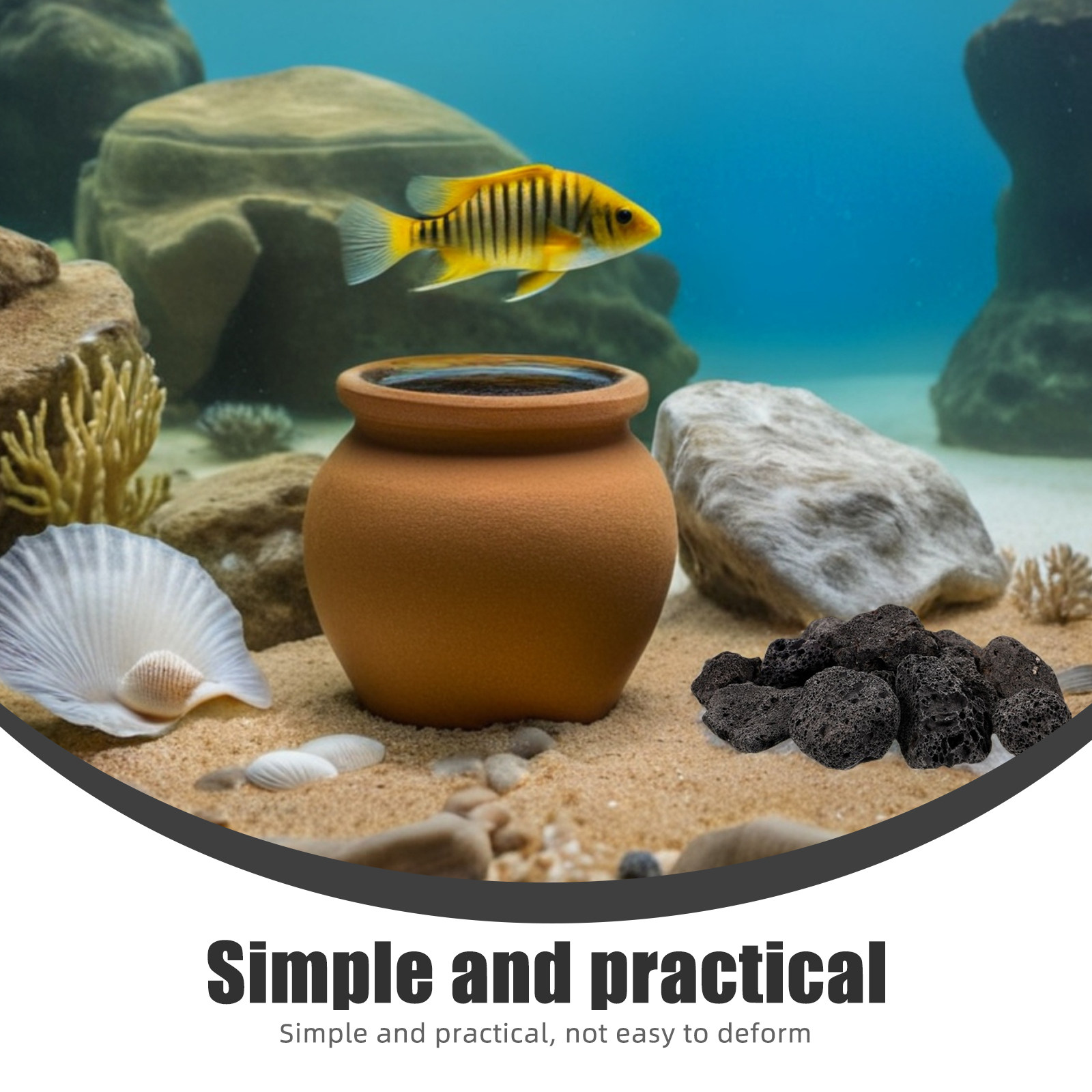 1 упаковка натуральных вулкани – обзор и цена Aquarium Planting