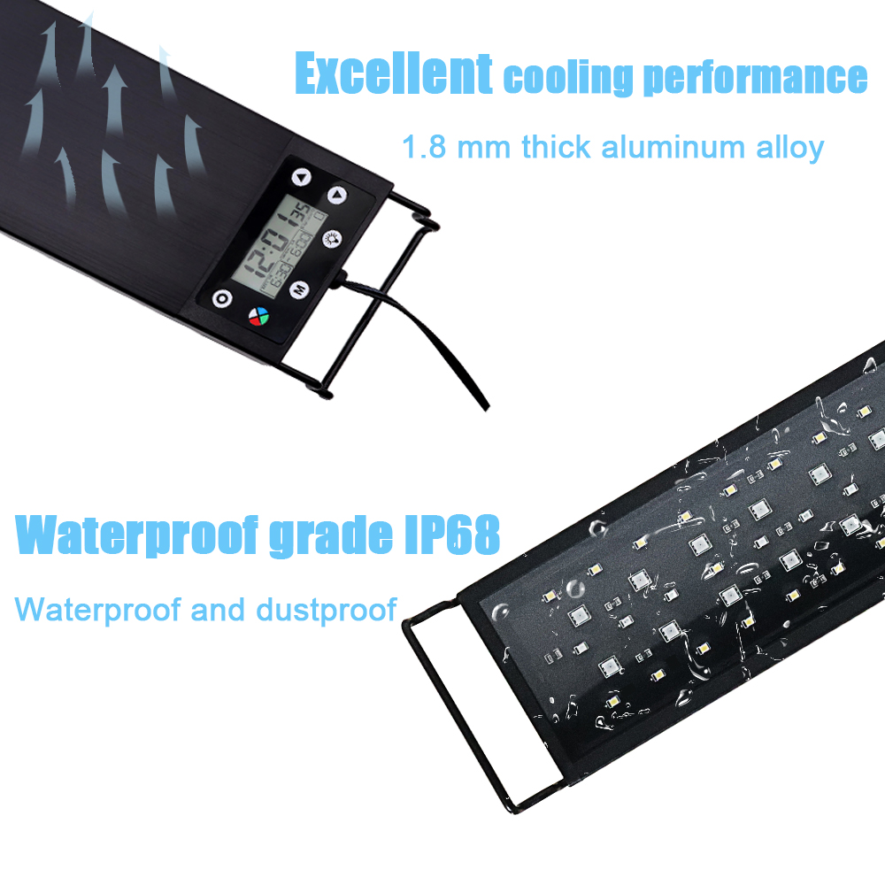 Светодиодный светильник для ак – обзор и цена Aquarium Plant Light Spectrum